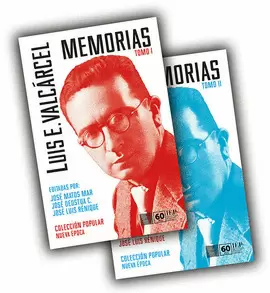 MEMORIAS. LUIS E. VALCARCEL (2 TOMOS)