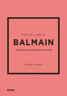 PEQUEÑO LIBRO DE BALMAIN