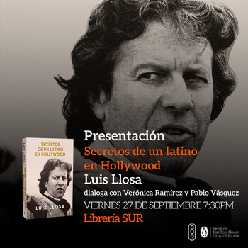 Presentación: Secretos de un latino en Hollywood | Viernes 27 de setiembre - 07:30 pm