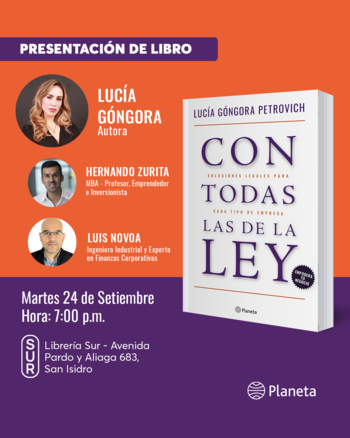 Presentación: Con todas las de la ley | Martes 24 de setiembre - 07:00 pm